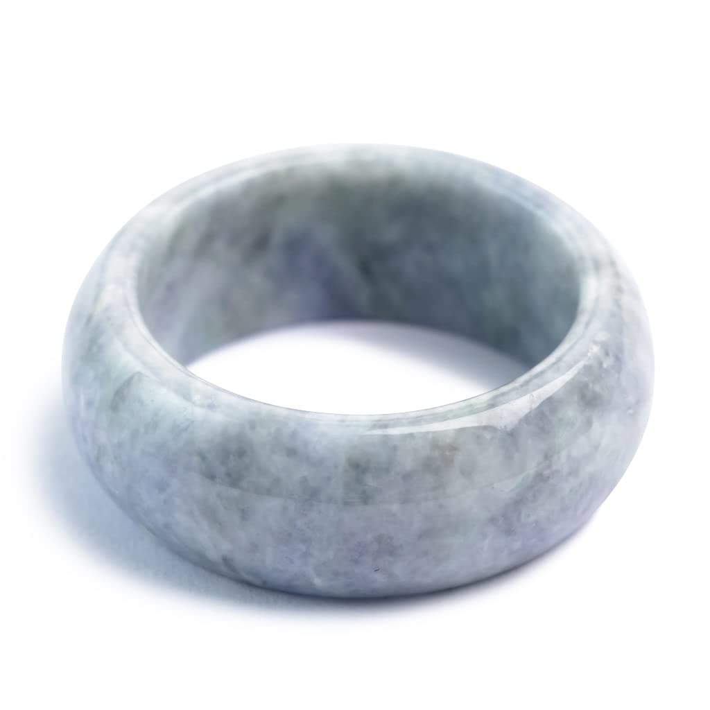 Amazon | 15号 糸魚川天然翡翠 くりぬき指輪 ラベンダー 日本国石 縄文